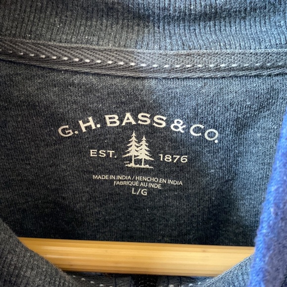 G.H. Bass & Co Quarter Zip Sweater - Picture 3 of 4